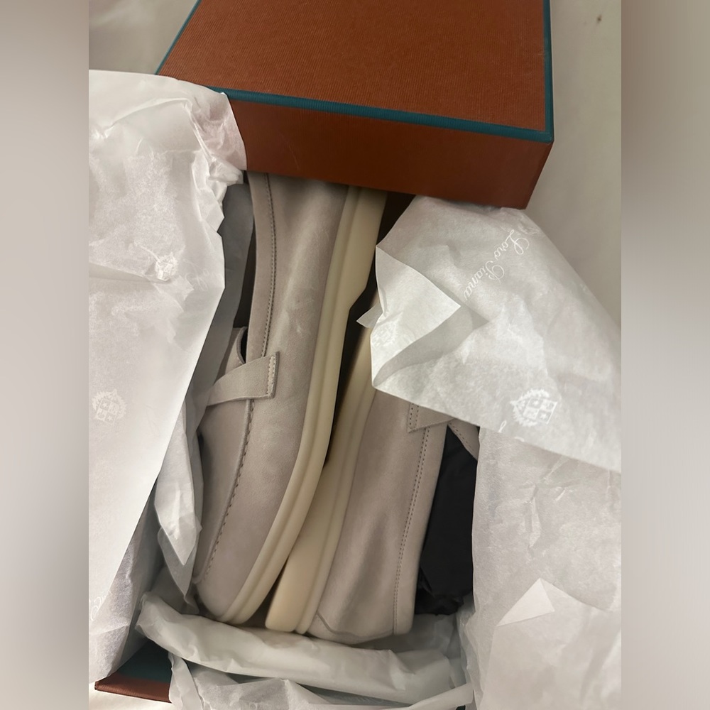 Loro piana summer walk size 8 ivory